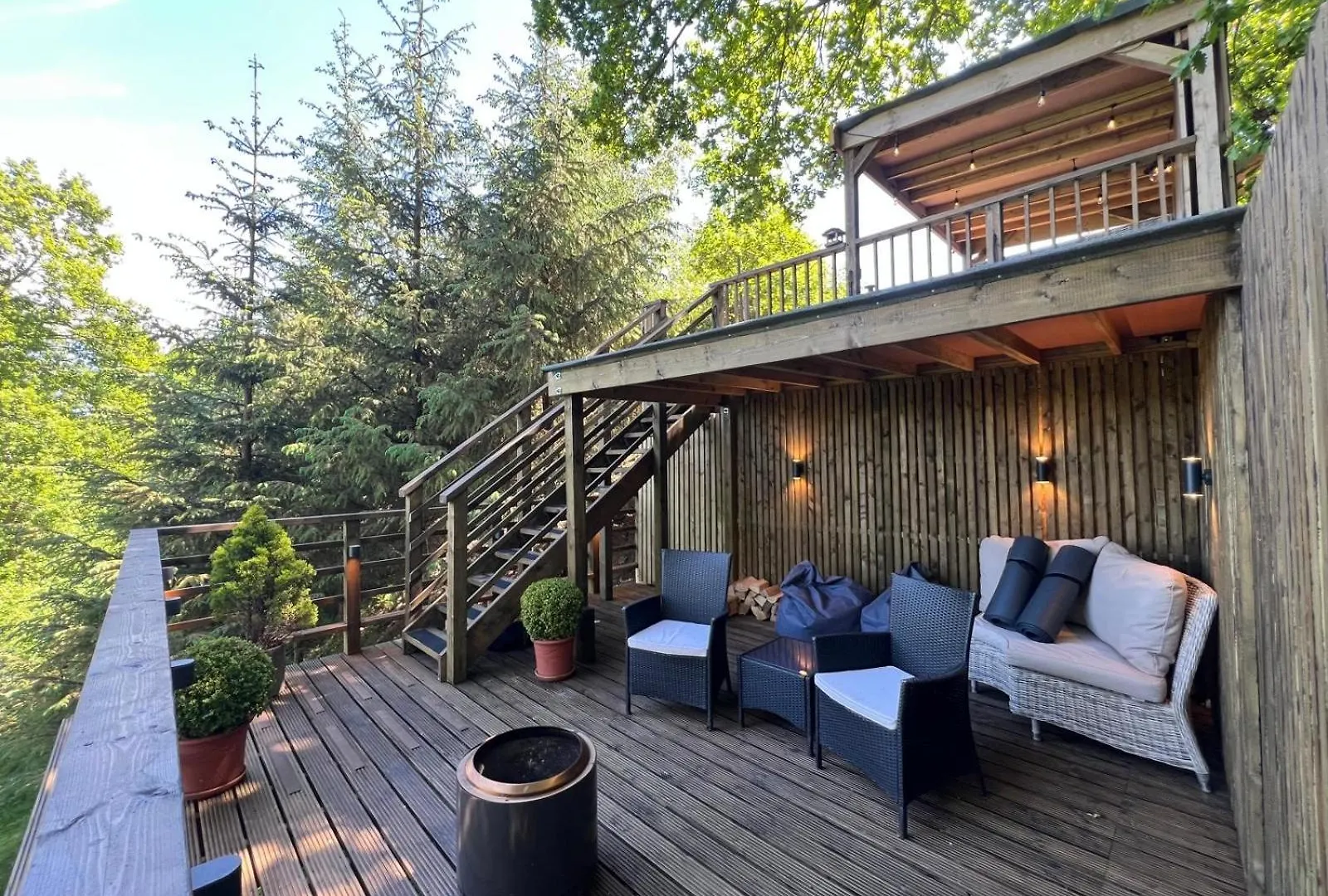 The Pines Treehouse At Treetops Hideouts Richmond  United Kingdom